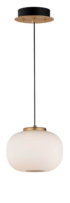 ET2 - E25065-92BKGLD - LED Pendant - Soji - Black / Gold