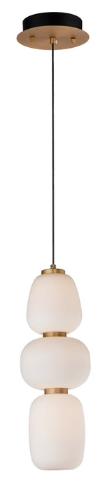 ET2 - E25067-92BKGLD - LED Pendant - Soji - Black / Gold