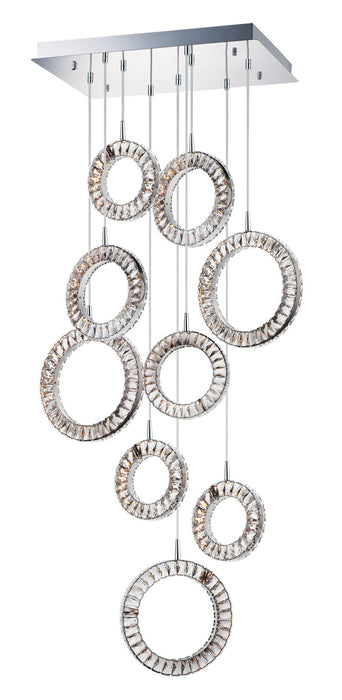 ET2 - E30568-20PC - LED Pendant - Charm - Polished Chrome