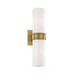 Mitzi - H328102-AGB - Two Light Wall Sconce - Natalie - Aged Brass