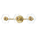 Mitzi - H357303-AGB - Three Light Bath and Vanity - Alexa - Aged Brass