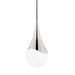 Mitzi - H375701S-PN - One Light Pendant - Ariana - Polished Nickel