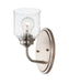 Maxim - 12261CDSN - One Light Wall Sconce - Acadia - Satin Nickel