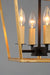 Maxim - 25152GLTXB - Four Light Chandelier - Abode - Gold Leaf / Textured Black