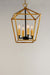 Maxim - 25152GLTXB - Four Light Chandelier - Abode - Gold Leaf / Textured Black