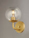 Maxim - 38411CLNAB - One Light Wall Sconce - Branch - Natural Aged Brass