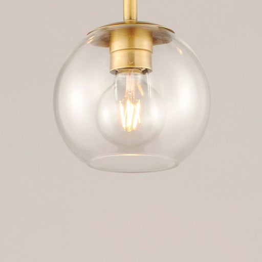 Maxim - 38414CLNAB - Four Light Pendant - Branch - Natural Aged Brass