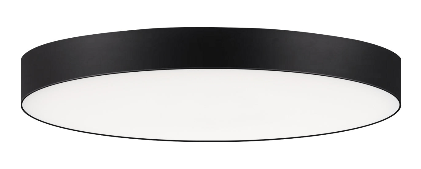 Maxim - 57662WTBK - LED Flush Mount - Trim - Black