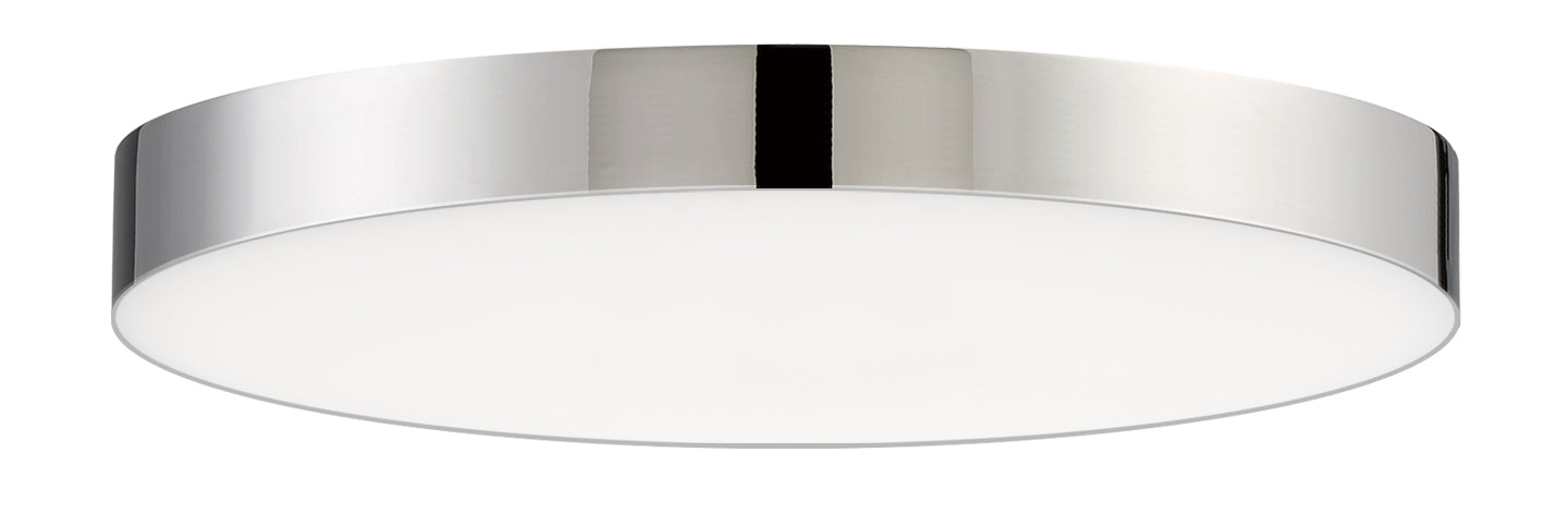 Maxim - 57662WTPC - LED Flush Mount - Trim - Polished Chrome