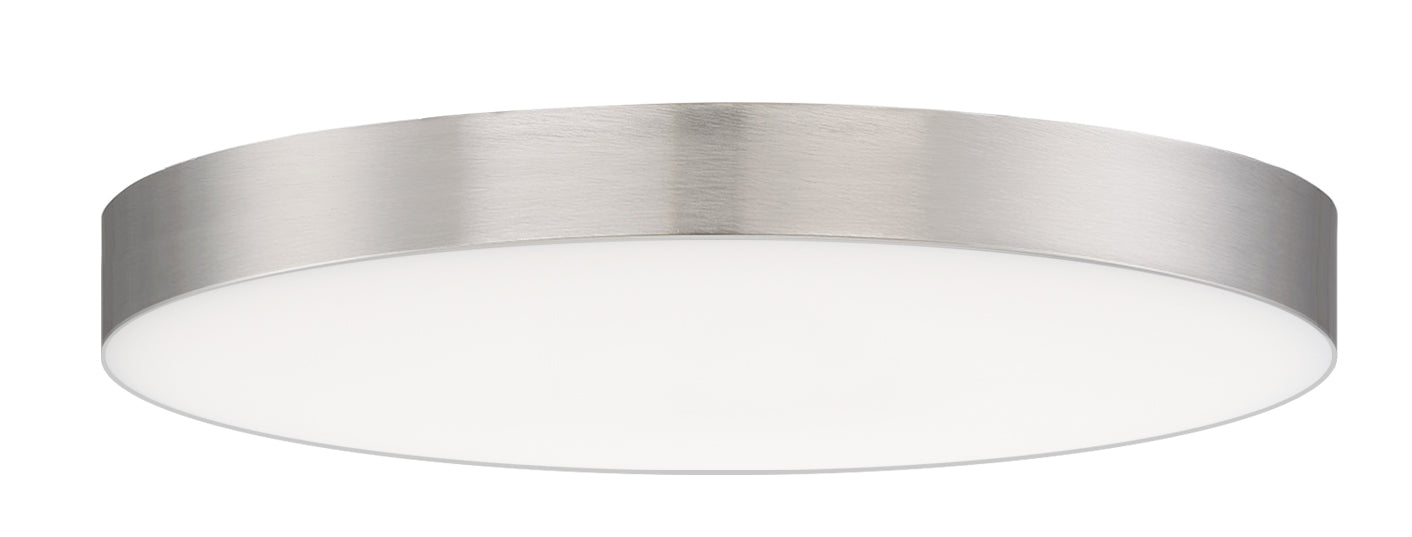 Maxim - 57662WTSN - LED Flush Mount - Trim - Satin Nickel