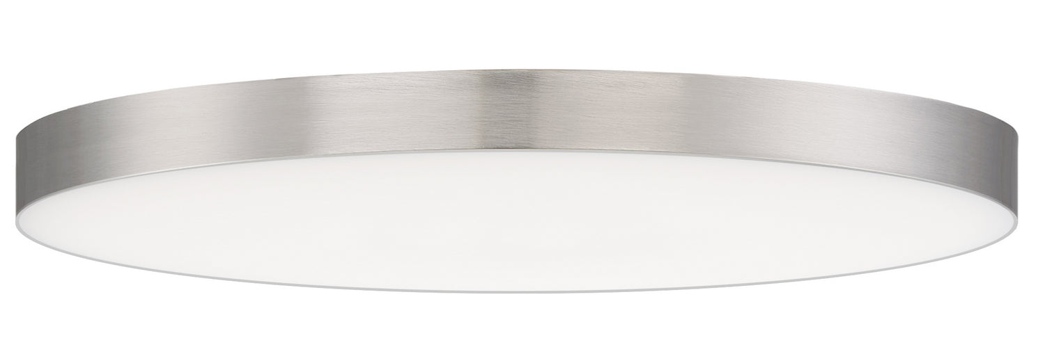 Maxim - 57664WTSN - LED Flush Mount - Trim - Satin Nickel