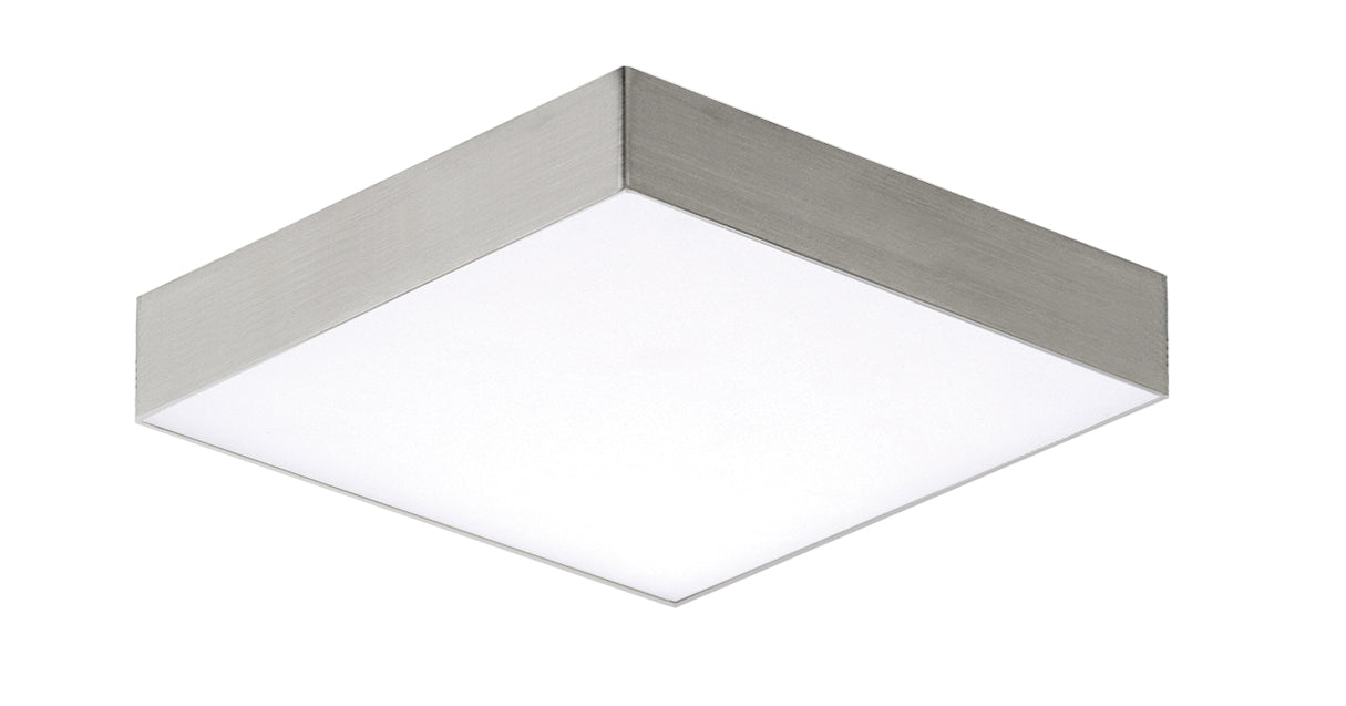 Maxim - 57665WTSN - LED Flush Mount - Trim - Satin Nickel