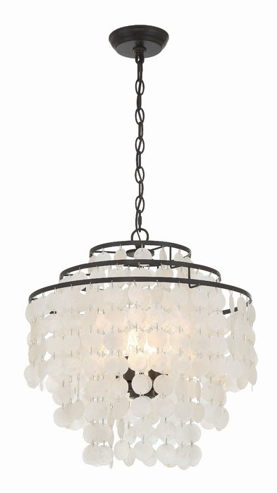 Crystorama - BRI-3008-DB - Four Light Chandelier - Brielle - Dark Bronze