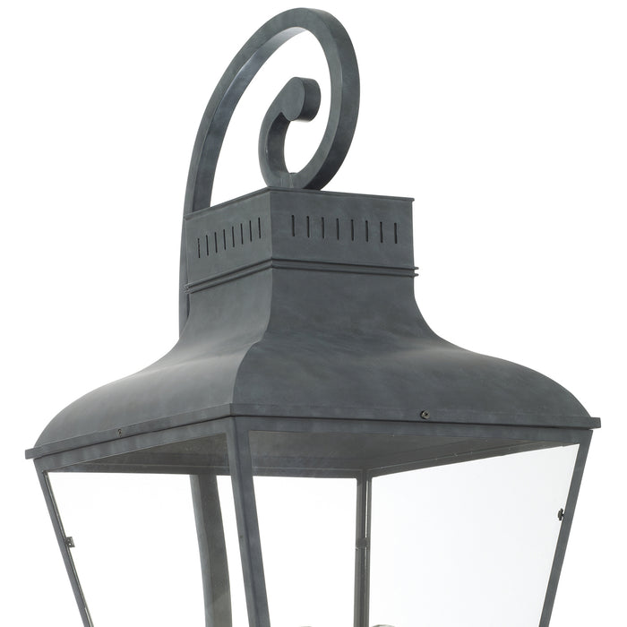 Crystorama - DUM-9804-GE - Four Light Outdoor Wall Sconce - Dumont - Graphite