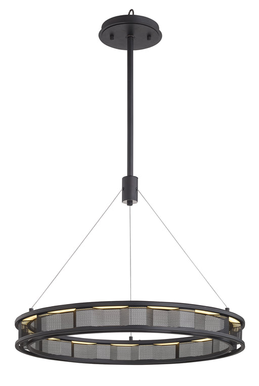 Troy Lighting - F6863-SFB - LED Pendant - Fuze - Soft Off Black