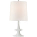 Visual Comfort Signature - ARN 3323PW-L - One Light Table Lamp - Lakmos - Plaster White