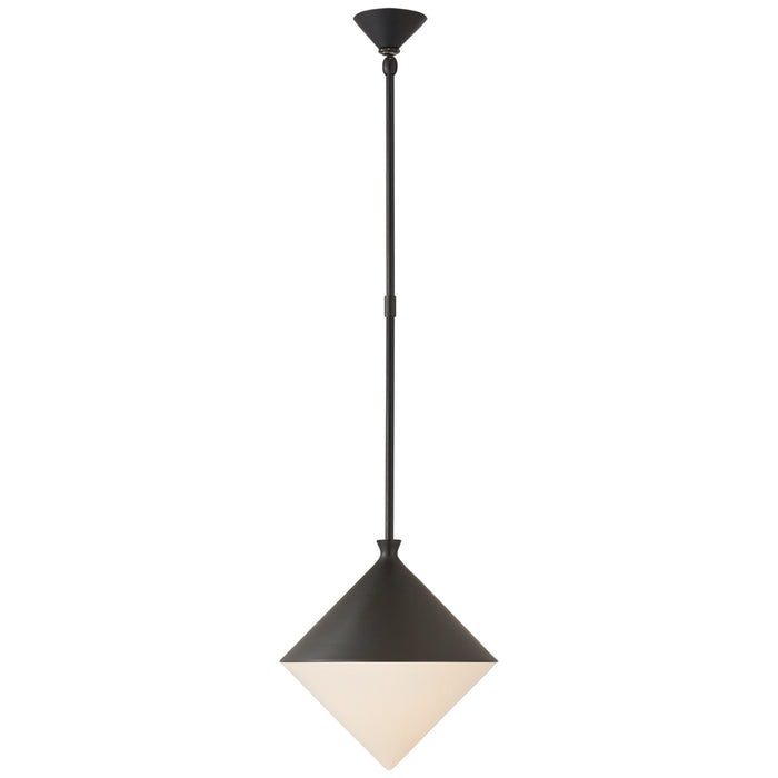 Visual Comfort Signature - ARN 5355BLK-WG - LED Pendant - Sarnen - Matte Black