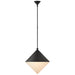 Visual Comfort Signature - ARN 5357BLK-WG - LED Pendant - Sarnen - Matte Black