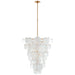 Visual Comfort Signature - ARN 5452G-WSG - 12 Light Chandelier - Loire - Gild