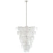 Visual Comfort Signature - ARN 5452PN-WSG - 12 Light Chandelier - Loire - Polished Nickel