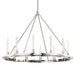 Hudson Valley - 2745-PN - 12 Light Pendant - Chambers - Polished Nickel