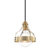 Mitzi - H271701-AGB - One Light Pendant - Violet - Aged Brass