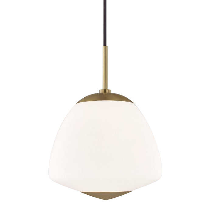 Mitzi - H288701L-AGB - One Light Pendant - Jane - Aged Brass