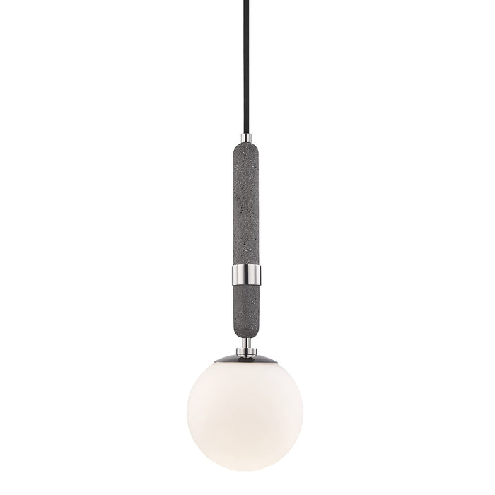 Mitzi - H289701S-PN - One Light Pendant - Brielle - Polished Nickel