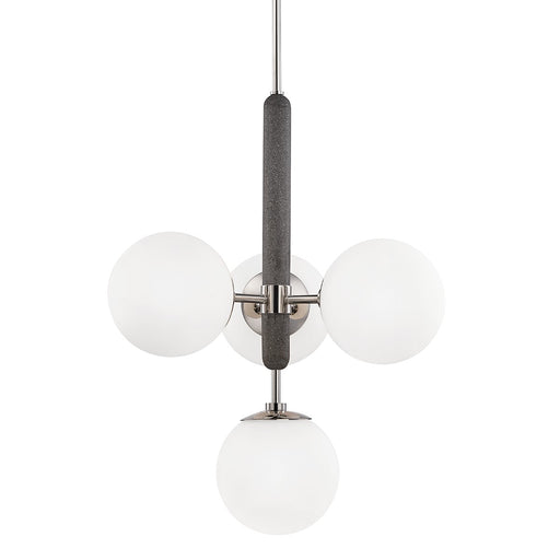 Mitzi - H289804-PN - Four Light Chandelier - Brielle - Polished Nickel