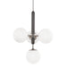 Mitzi - H289804-PN - Four Light Chandelier - Brielle - Polished Nickel