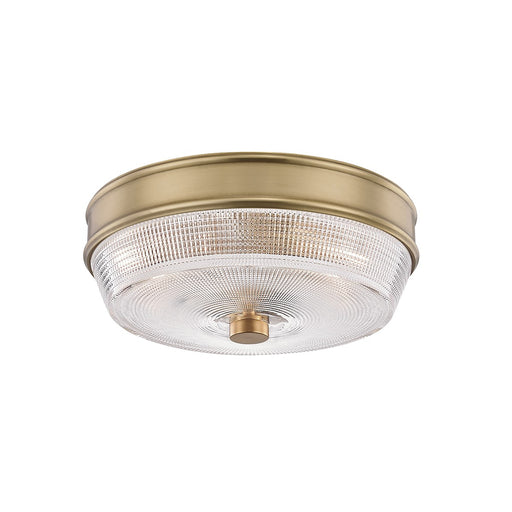 Mitzi - H309501-AGB - Two Light Flush Mount - Lacey - Aged Brass