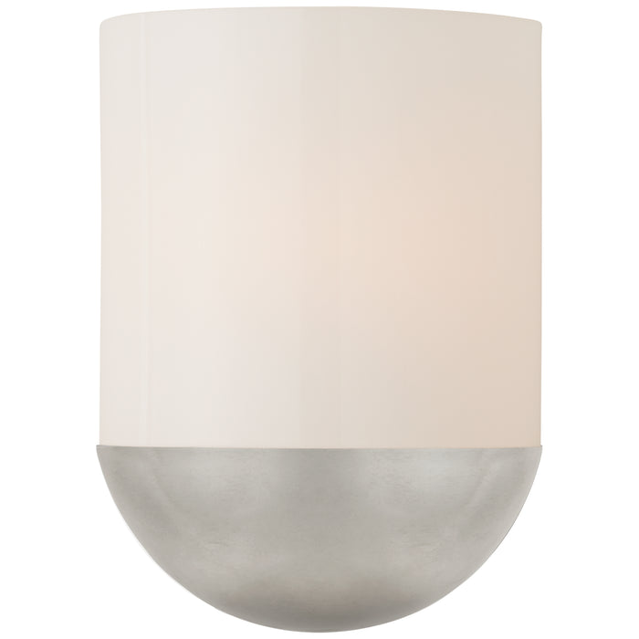 Visual Comfort Signature - BBL 2155BSL-WG - LED Wall Sconce - Crescent - Burnished Silver Leaf