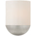 Visual Comfort Signature - BBL 2155BSL-WG - LED Wall Sconce - Crescent - Burnished Silver Leaf