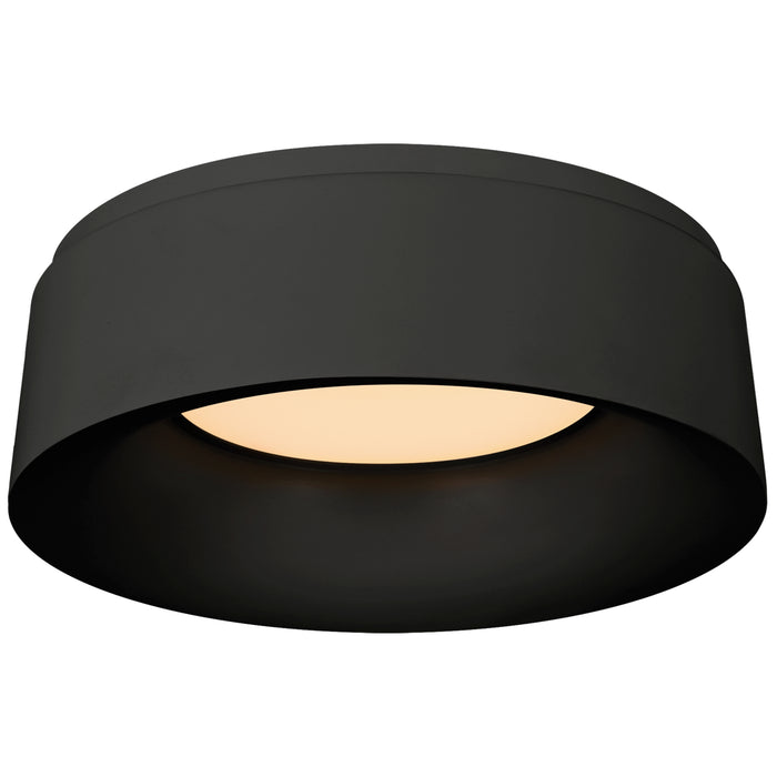 Visual Comfort Signature - BBL 4094BLK - LED Flush Mount - Halo - Matte Black