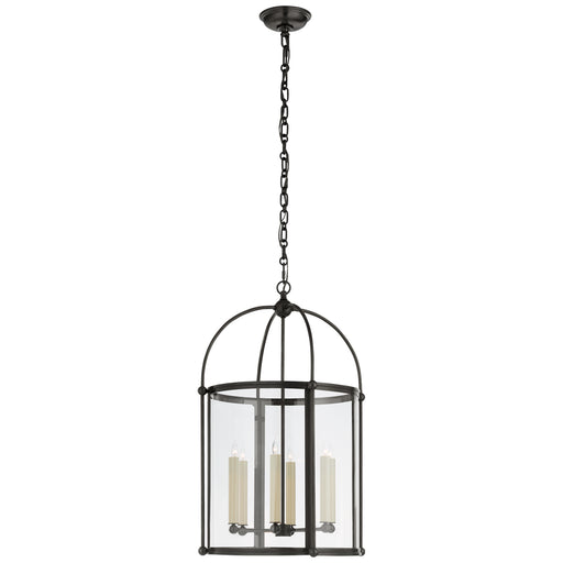 Visual Comfort Signature - CHC 3451BZ-CG - Six Light Lantern - Riverside Round - Bronze