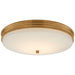 Visual Comfort Signature - CHC 4603AB-WG - LED Flush Mount - Launceton - Antique-Burnished Brass