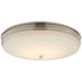 Visual Comfort Signature - CHC 4603PN-WG - LED Flush Mount - Launceton - Polished Nickel