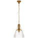 Visual Comfort Signature - CHC 5475AB-CG - One Light Pendant - Prestwick - Antique-Burnished Brass