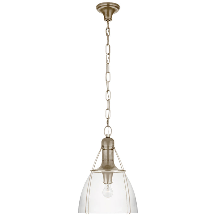 Visual Comfort Signature - CHC 5475AN-CG - One Light Pendant - Prestwick - Antique Nickel