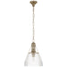 Visual Comfort Signature - CHC 5475AN-CG - One Light Pendant - Prestwick - Antique Nickel