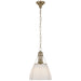 Visual Comfort Signature - CHC 5475AN-WG - One Light Pendant - Prestwick - Antique Nickel