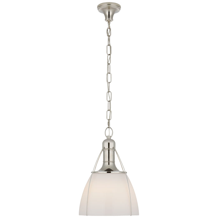 Visual Comfort Signature - CHC 5475PN-WG - One Light Pendant - Prestwick - Polished Nickel