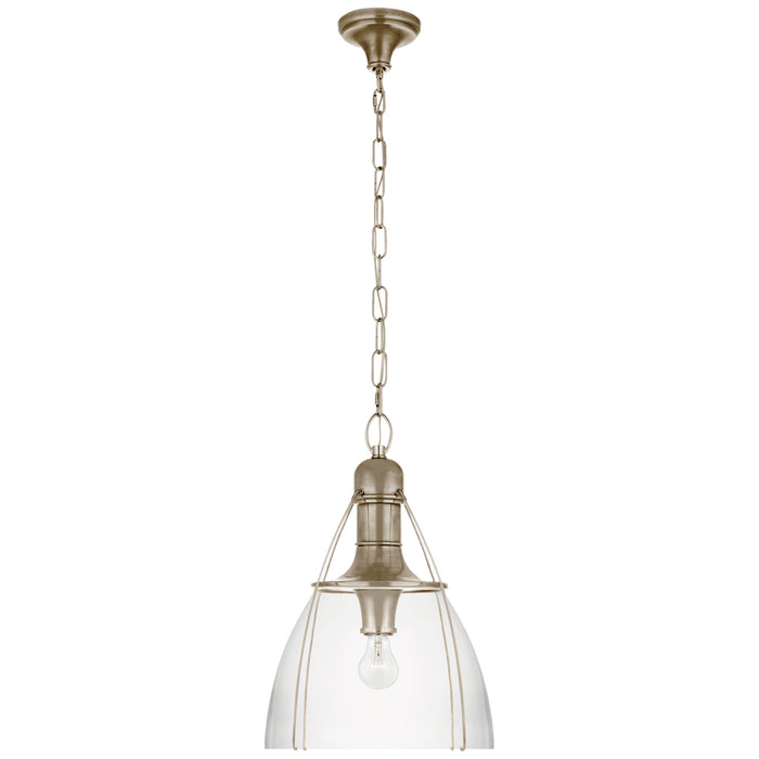 Visual Comfort Signature - CHC 5476AN-CG - One Light Pendant - Prestwick - Antique Nickel