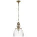 Visual Comfort Signature - CHC 5476AN-CG - One Light Pendant - Prestwick - Antique Nickel