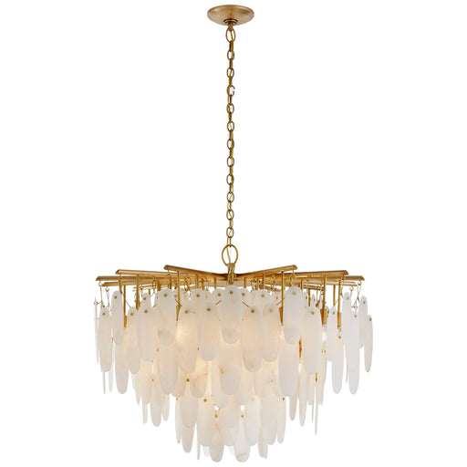 Visual Comfort Signature - CHC 5911AB-ALB - LED Chandelier - Cora - Antique-Burnished Brass