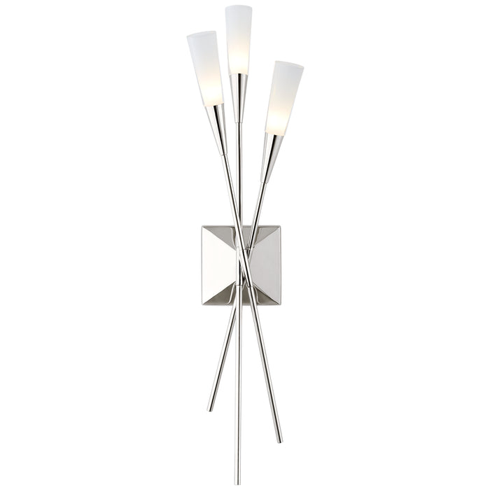 Visual Comfort Signature - CHD 2602PN - LED Wall Sconce - Stellar - Polished Nickel