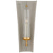 Visual Comfort Signature - CHD 2606SHG - One Light Wall Sconce - Downey - Shellish Gray and Gild