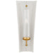 Visual Comfort Signature - CHD 2606WHT - One Light Wall Sconce - Downey - White and Gild