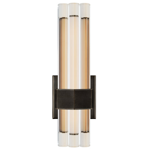 Visual Comfort Signature - LR 2907BZ-CG - LED Wall Sconce - Fascio - Bronze