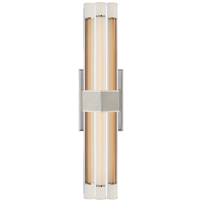 Visual Comfort Signature - LR 2909PN-CG - LED Wall Sconce - Fascio - Polished Nickel